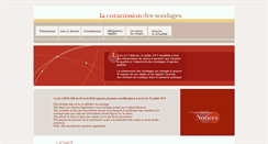 Desktop Screenshot of commission-des-sondages.fr